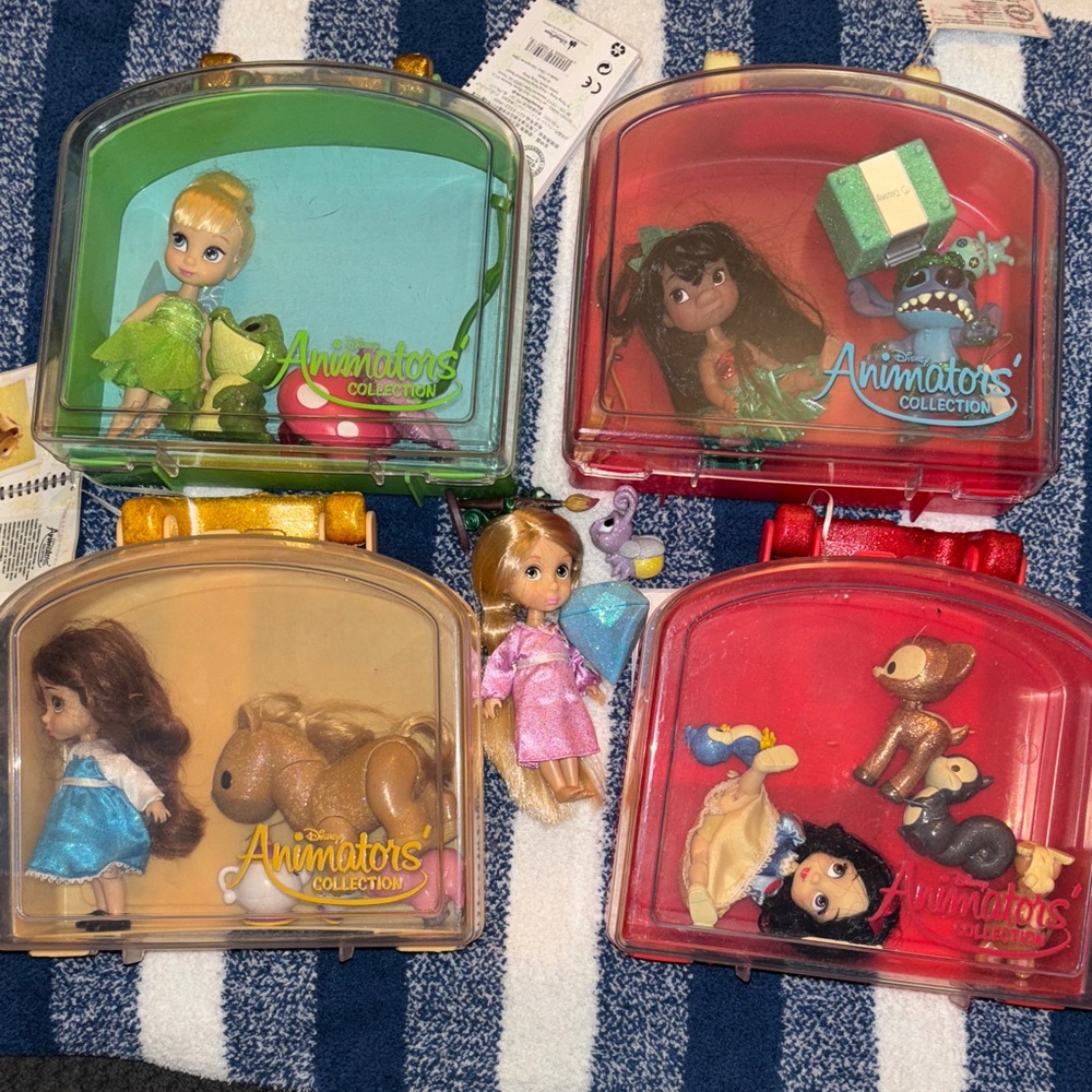 Disney animators Mini Doll Set - Multicolor